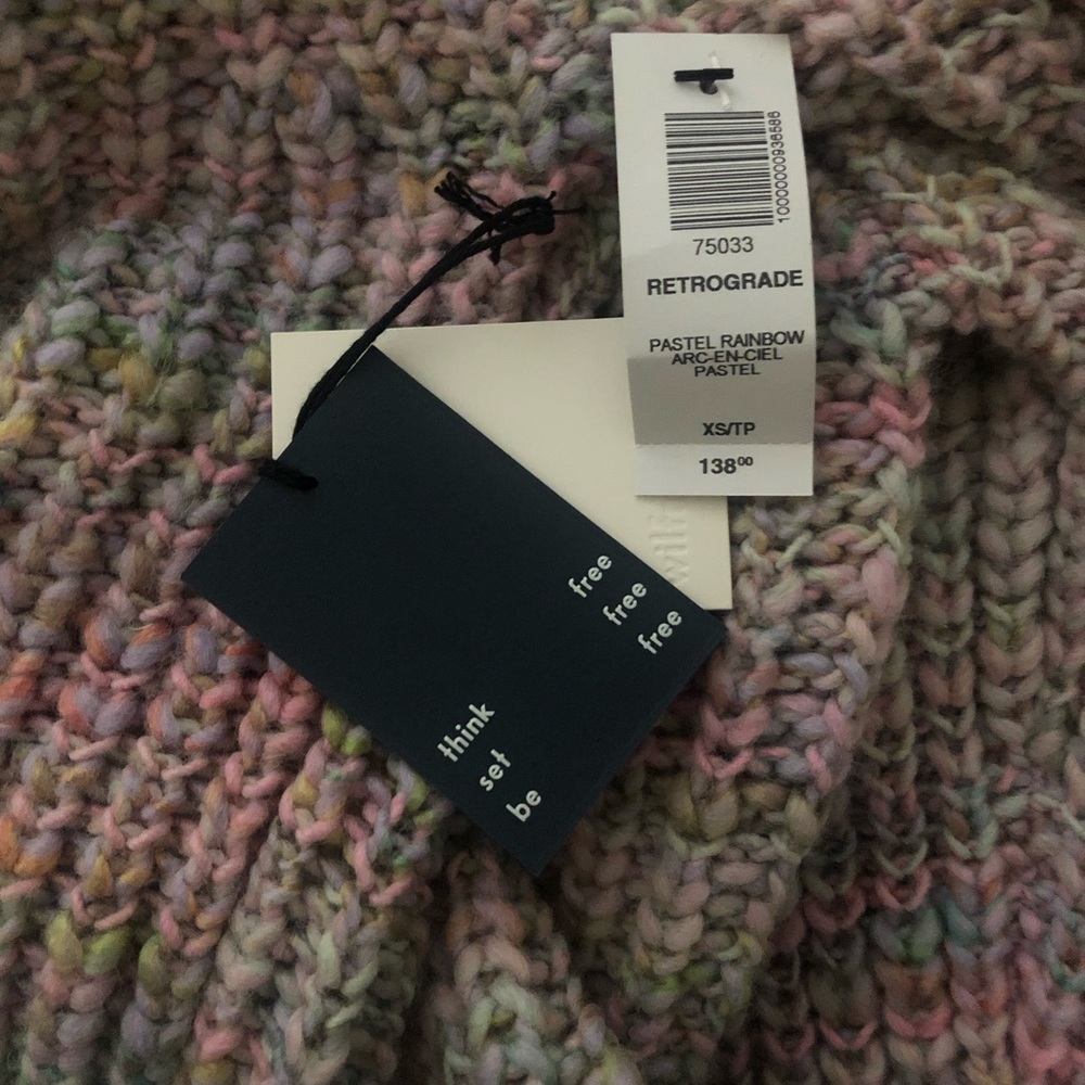 NWT Aritzia Wilfred Retrograde Sweater sz XS - Picture 4 of 7